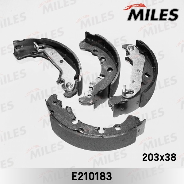 MILES E210183 Колодки тормозные барабанные