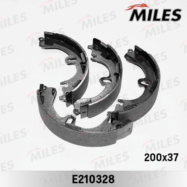 MILES E210328 Колодки торм.бар.TOYOTA CAMRY 83-91/CARINA II/E 83-92/COROLLA 87-02