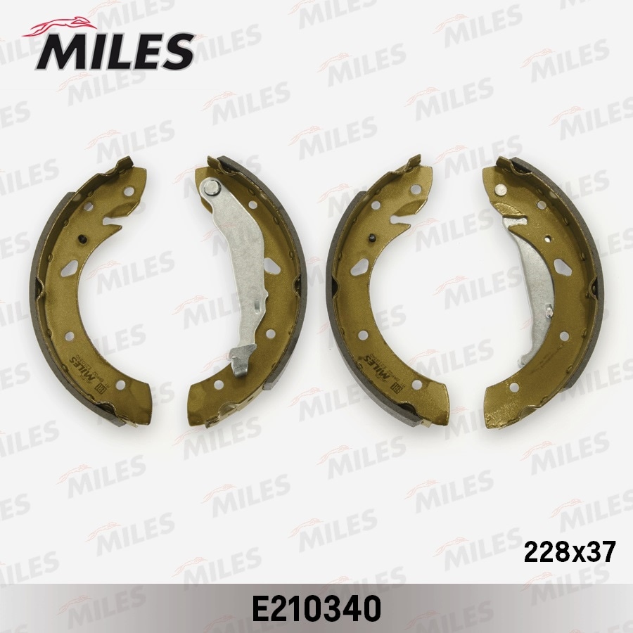 MILES E210340 Колодки барабанные (TOYOTA AVENSIS 1.6-2.0 97-03) (TRW GS8632) E210340