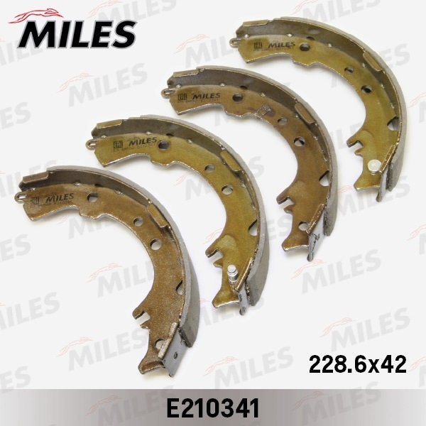 MILES E210341 Колодки барабанные (TOYOTA PICNIC 96-01/DAIHATSU TERIOS 00-) (TRW GS8652) E210341