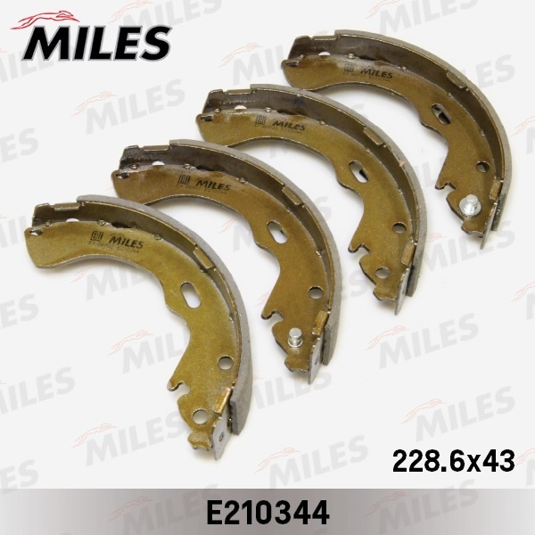 MILES E210344 Колодки барабанные FORD MAVERICK 01-/MAZDA 626 97-02/PREMACY 99-/TRIBUTE 00- (TRW GS8664) E210344
