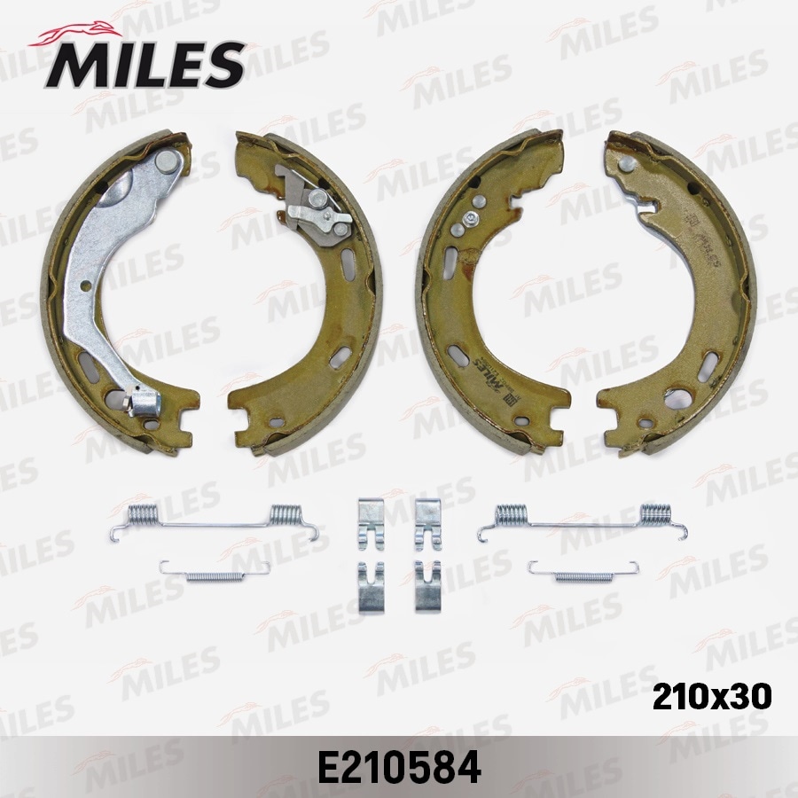 MILES E210584 Колодки ст.торм.LAND ROVER DISCOVERY III 04-/RANGE ROVER SPORT 05- (210x30)