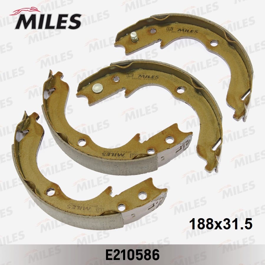 MILES E210586 Колодки ст.тормоза MITSUBISHI OUTLANDER/PEUGEOT 4007/SUBARU IMPREZA/FORESTER 08-