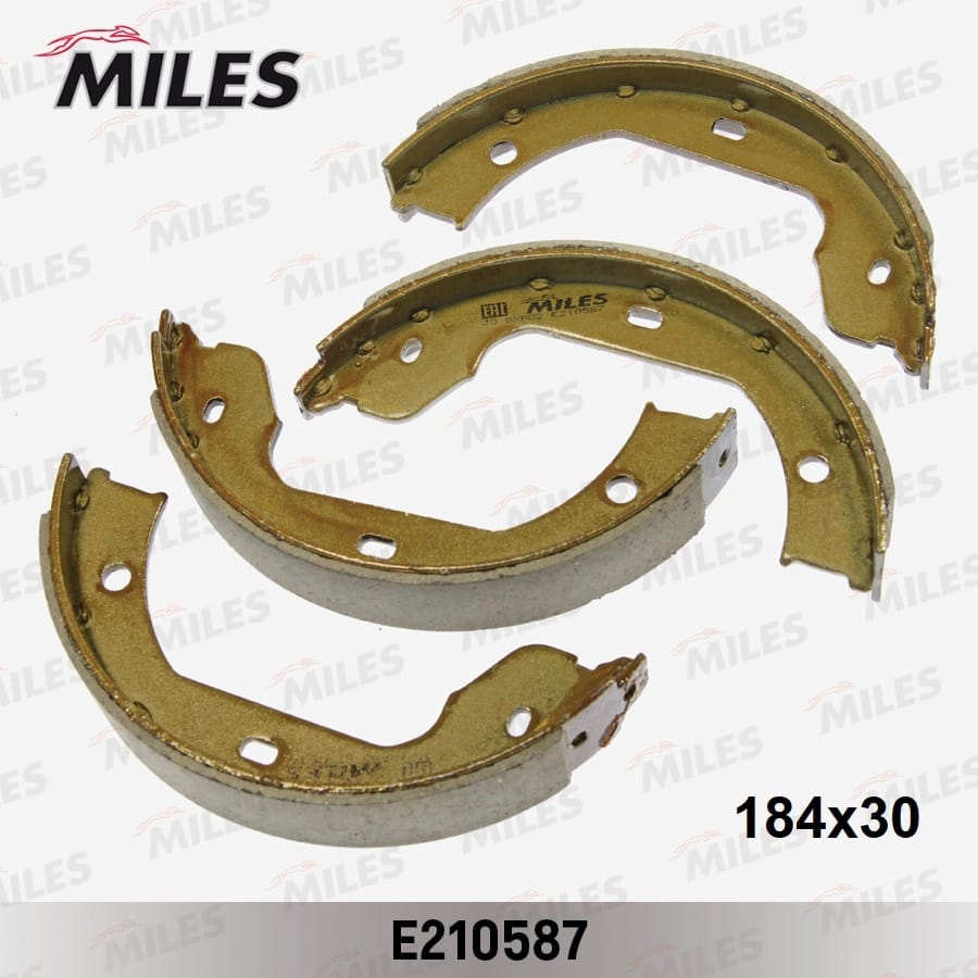 MILES E210587 Колодки ст.тормоза BMW E60/E65/E83/E53/E70/VW T5 03-09/TOUAREG 2.5D 03-10