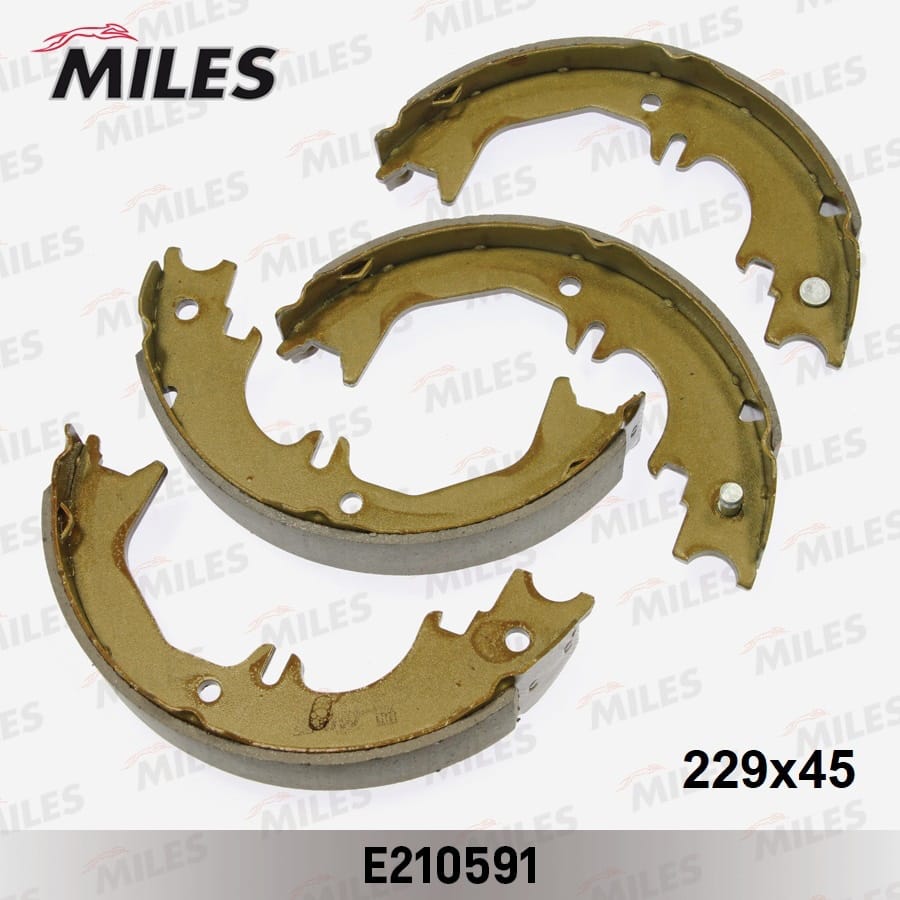 MILES E210591 Колодки ст.тормоза TOYOTA LAND CRUISER J100 4.2-4.7 98-