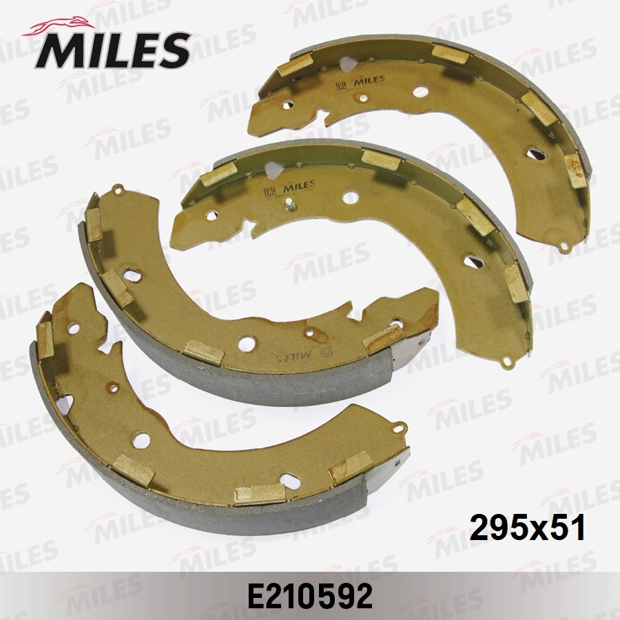MILES E210592 Колодки торм.бар.MITSUBISHI L200 05-