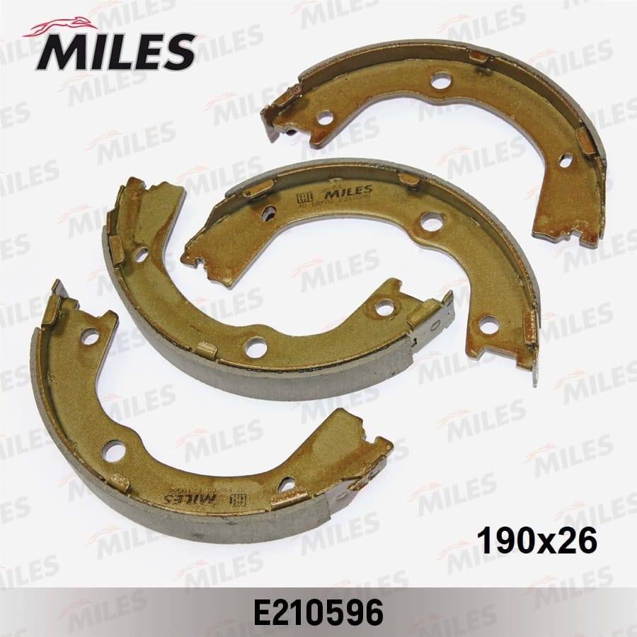 MILES E210596 Колодки стояночного тормоза HYUNDAI SANTA FE/KIA SORENTO 09- (TRW GS8860) E210596