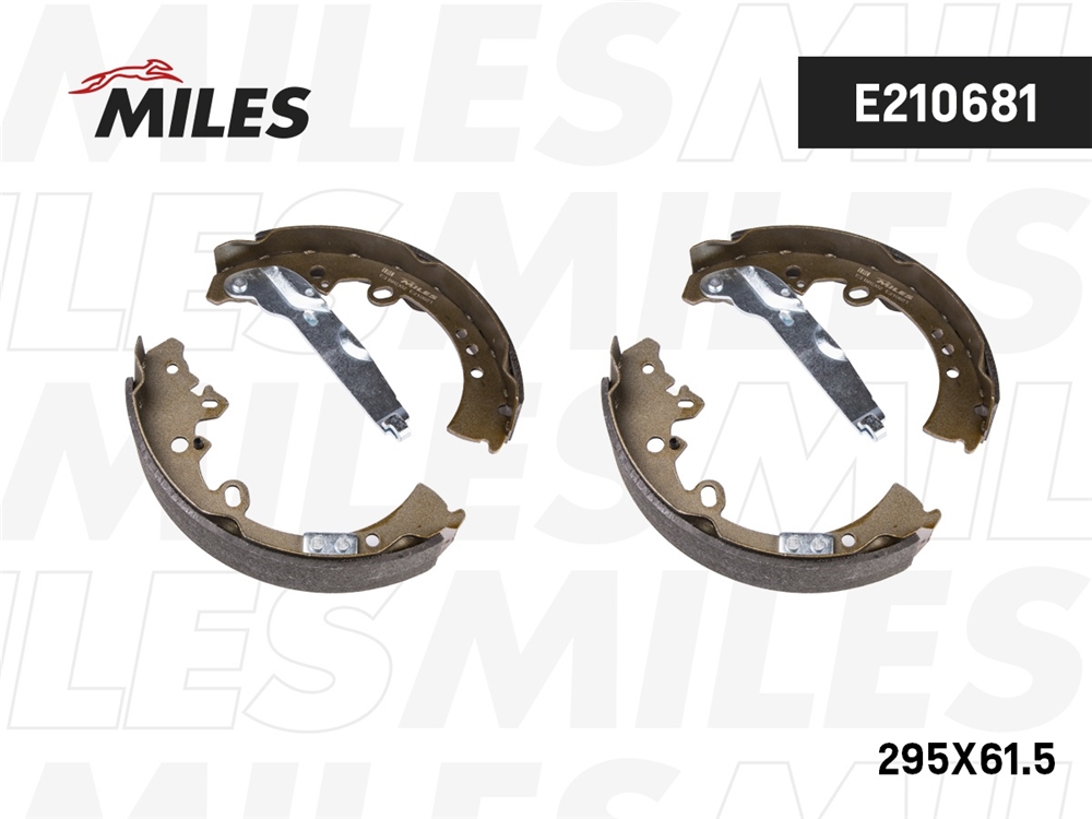 MILES E210681 Колодки тормозные барабанные TOYOTA HILUX 05-