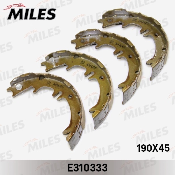 MILES E310333 Колодки стояночного тормоза