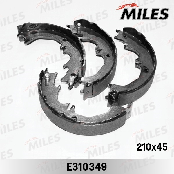 MILES E310349 Колодки стояночного тормоза (TOYOTA LAND CRUISER PRADO J90/J120/J150) (TRW GS8716) E310349