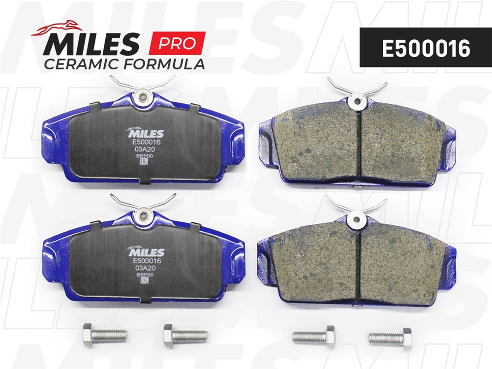 MILES E500016 Колодки тормозные NISSAN ALMERA 00-/PRIMERA 96-02 перед. Ceramic