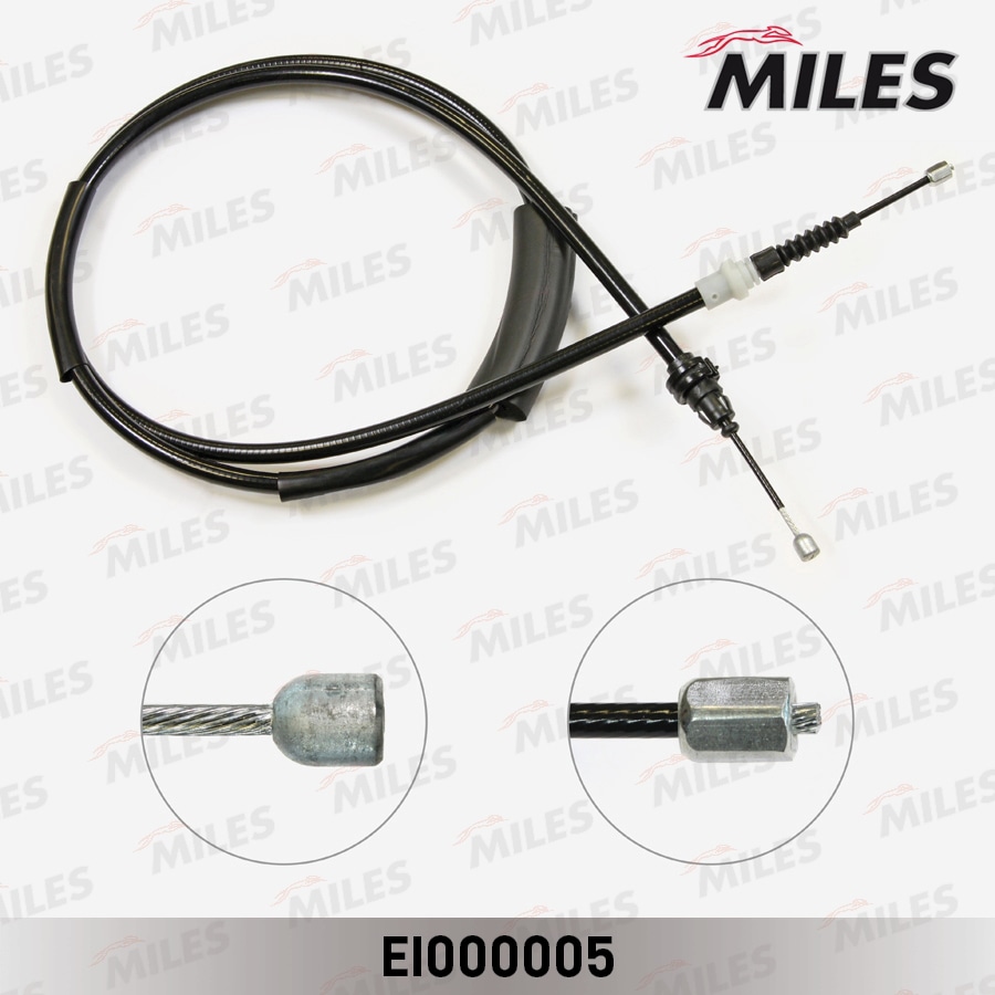 MILES EI000005 Трос стояночного тормоза (1735мм) FORD MONDEO 00- EI000005