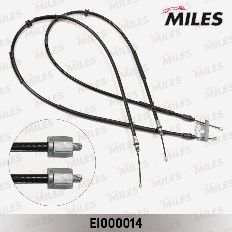 MILES EI000014 Трос стояночного тормоза FORD FIESTA/FUSION EI000014