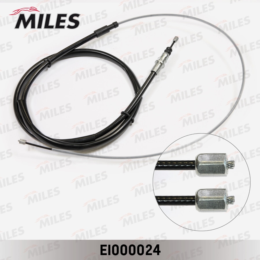 MILES EI000024 Трос стояночного тормоза (2035мм) CITROEN C4/PEUGEOT 307 EI000024