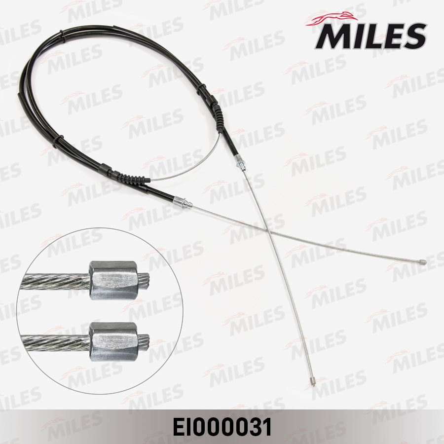 MILES EI000031 Трос стояночного тормоза PEUGEOT BOXER/CITROEN JUMPER/FIAT DUCATO