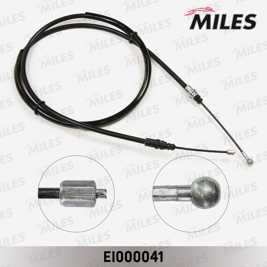 MILES EI000041 Трос ручного тормоза OPEL MOVANO/RENAULT MASTER 98- 1737/1439мм