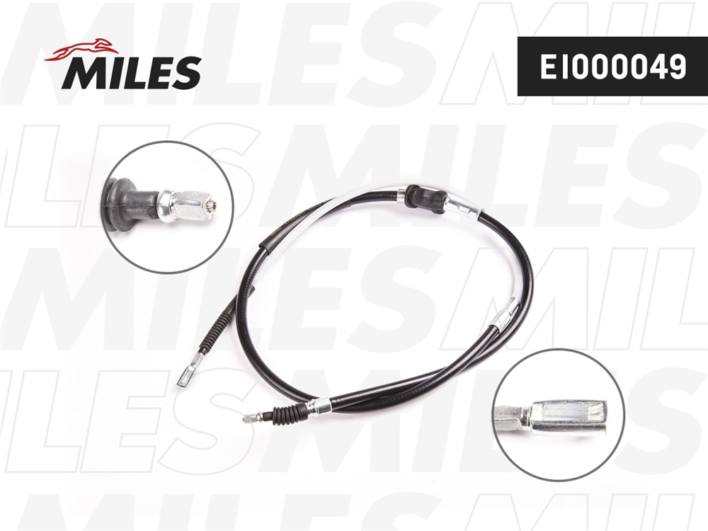 MILES EI000049 Трос стояночного тормоза AUDI 100 90-94/A6 94-97 EI000049