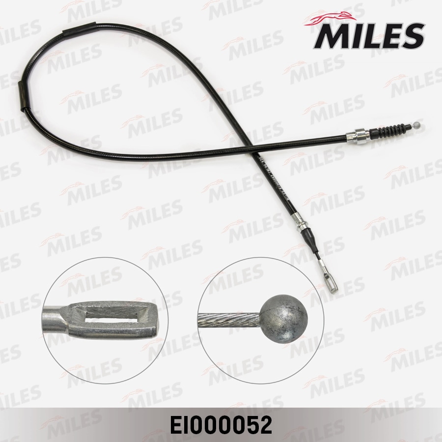 MILES EI000052 Трос стояночного тормоза FORD GALAXY/VW SHARAN 95- EI000052