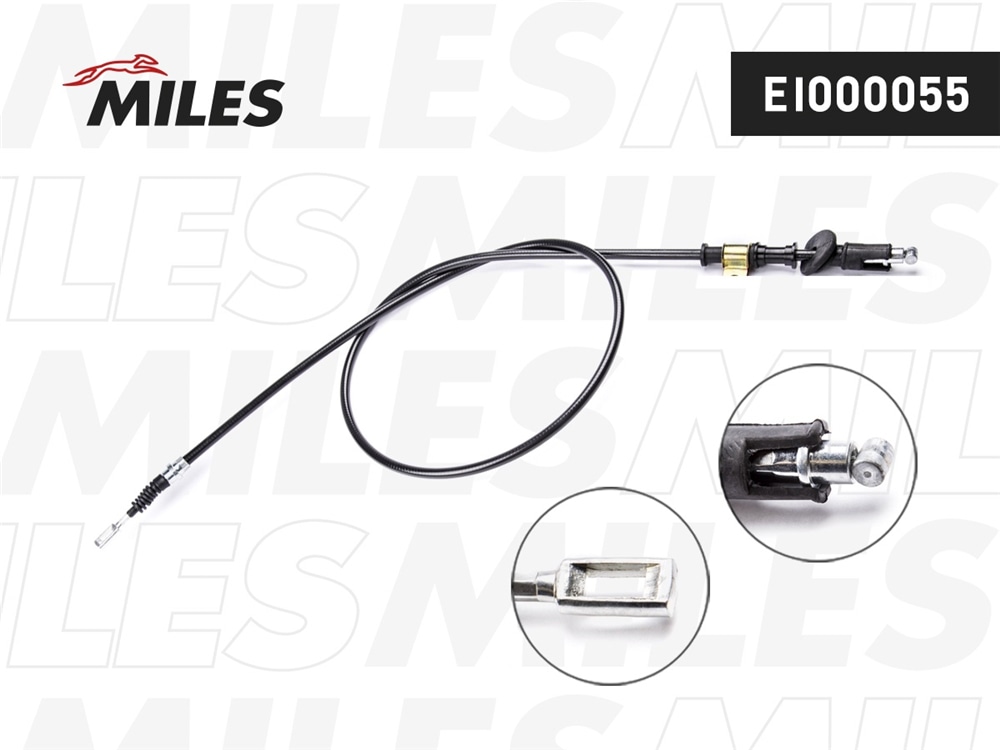 MILES EI000055 Трос ручного тормоза MITSUBISHI CARISMA -06 1588мм прав.