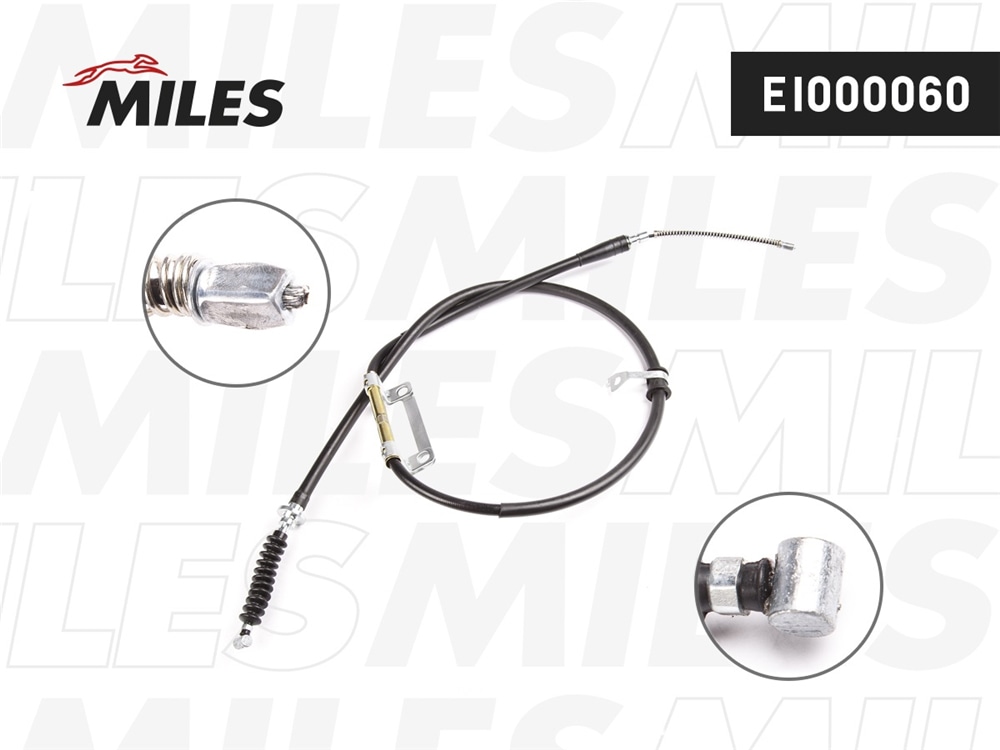 MILES EI000060 Трос стояночного тормоза левый KIA SEPHIA 93-/SHUMA 97-01 (NK 903515) EI000060