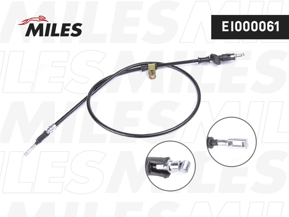 MILES EI000061 Трос стояночного тормоза левый MITSUBISHI CARISMA -06 EI000061