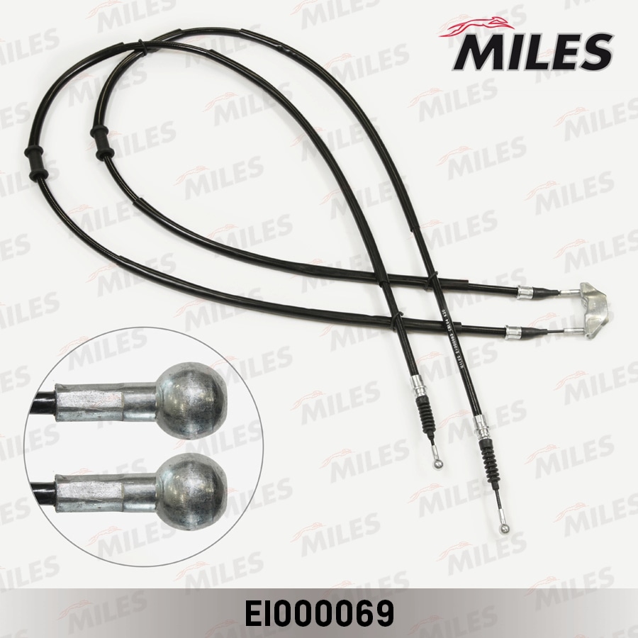 MILES EI000069 Трос стояночного тормоза OPEL ASTRA 05-