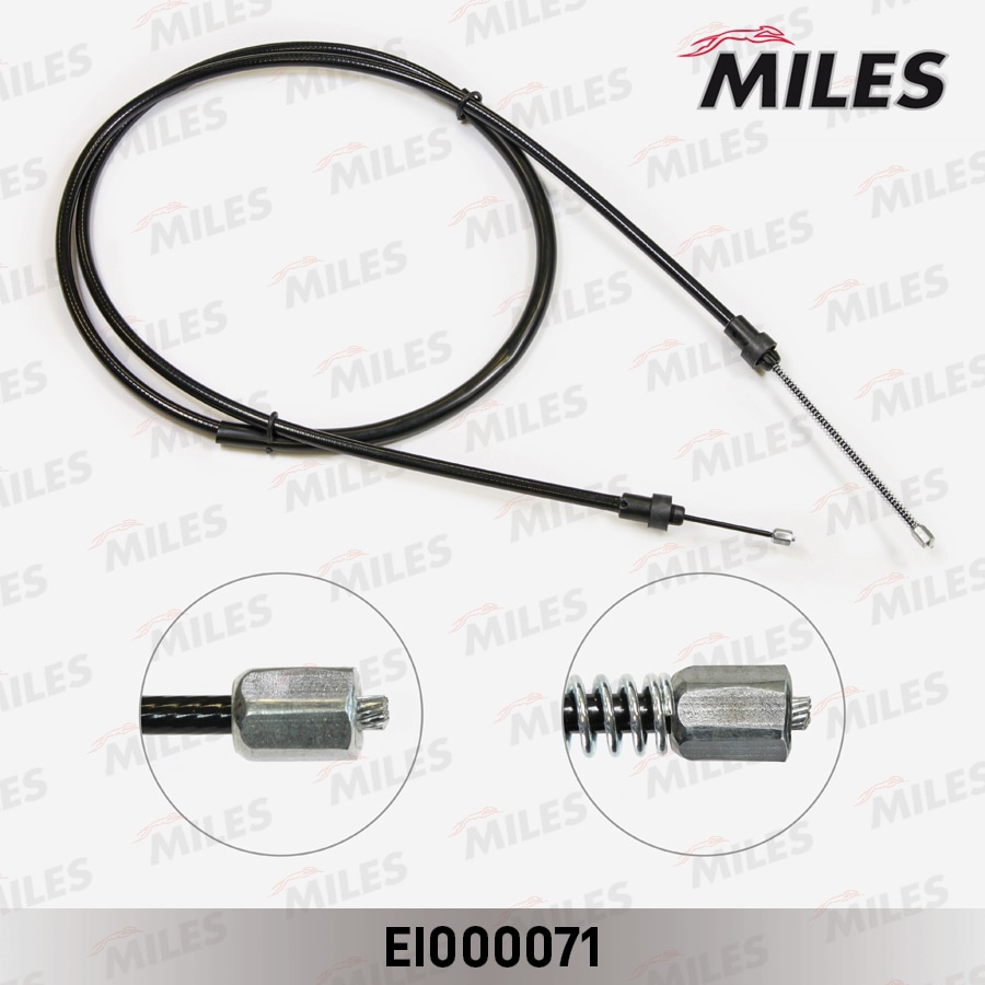 MILES EI000071 Трос стояночного тормоза RENAULT LOGAN EI000071