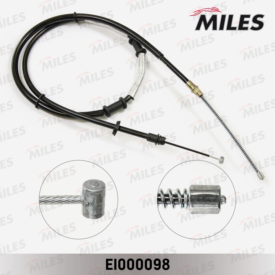 MILES EI000098 Трос ручника L