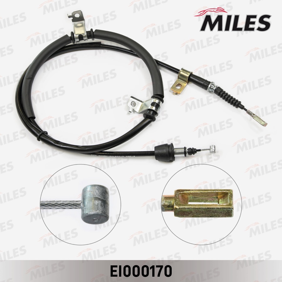 MILES EI000170 Трос стояночного тормоза KIA CEED правый