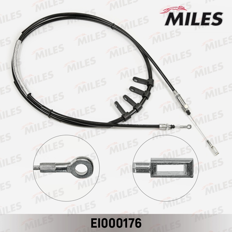 MILES EI000176 Трос стояночного тормоза CITROEN/FIAT/PEUGEOT JUMPER/DUCATO/BOXER 06- EI000176