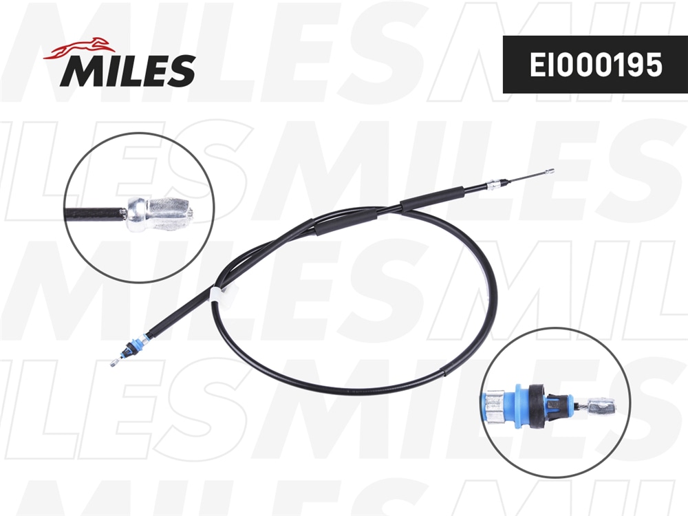 MILES EI000195 Трос стояночного тормоза правый MAZDA 3 1.4-2.0 EI000195
