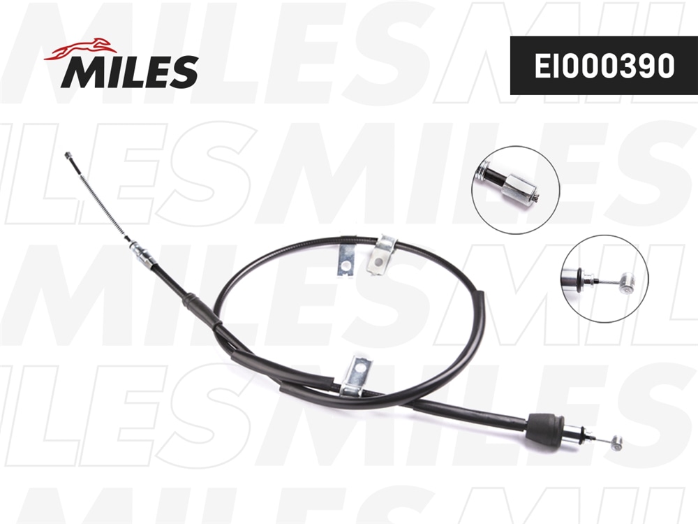 MILES EI000390 Трос стояночного тормоза правый KIA PICANTO 04- EI000390