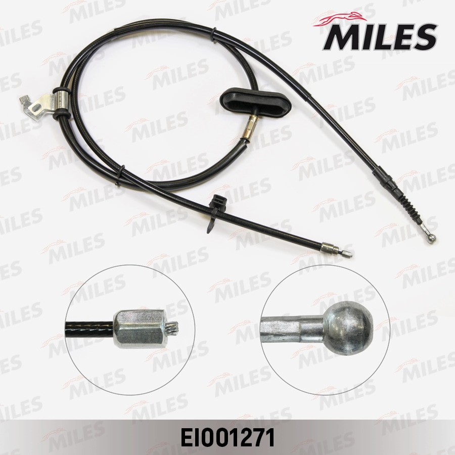 MILES EI001271 Трос стояночного тормоза правый ASTRA (J) all excGtc 8/10- EI001271