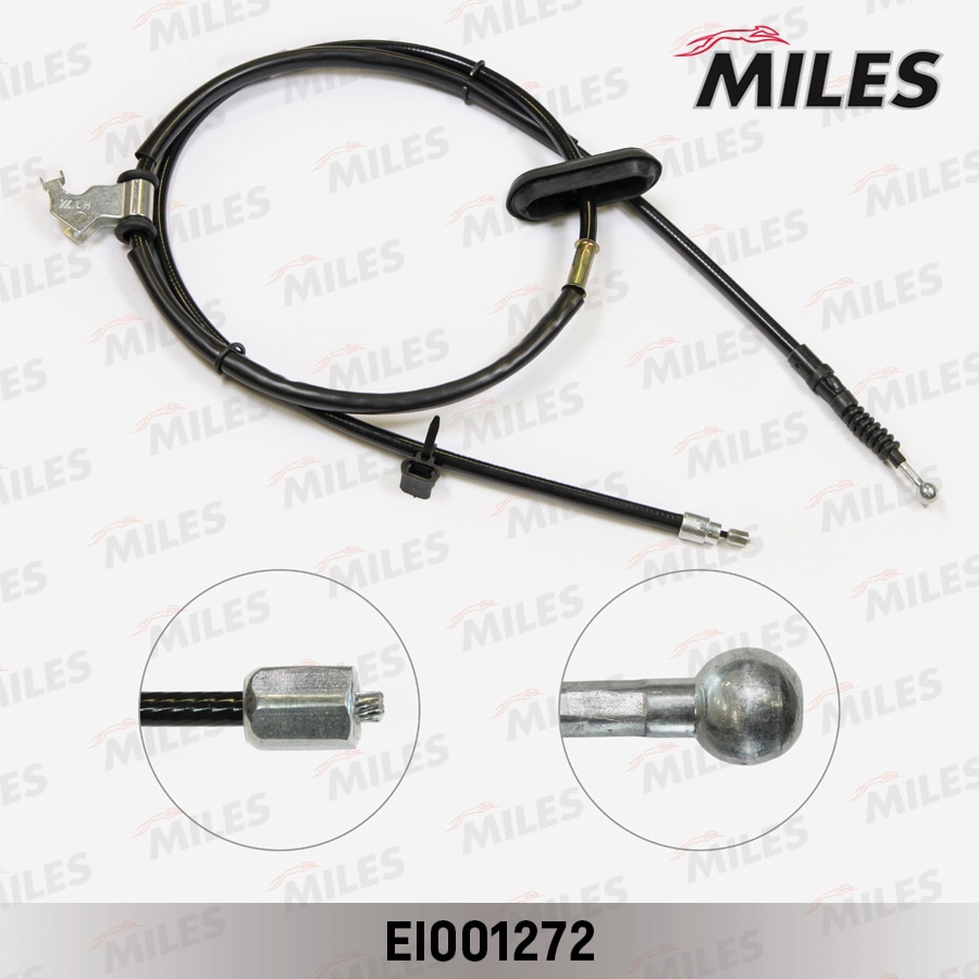 MILES EI001272 Трос стояночного тормоза ASTRA (J) all excGtc 8/10- левый