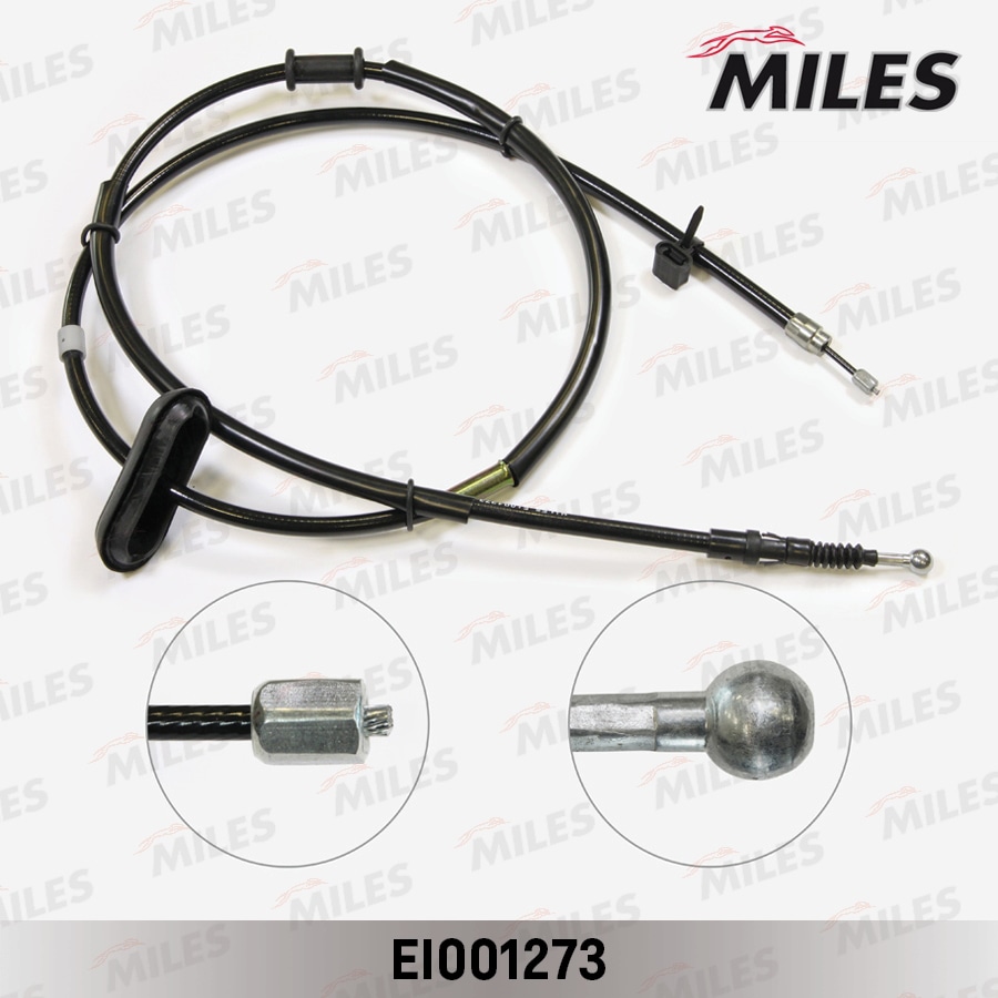 MILES EI001273 Трос ручного тормоза CHEVROLET CRUZE/OPEL ASTRA J 09- 1806/1678мм