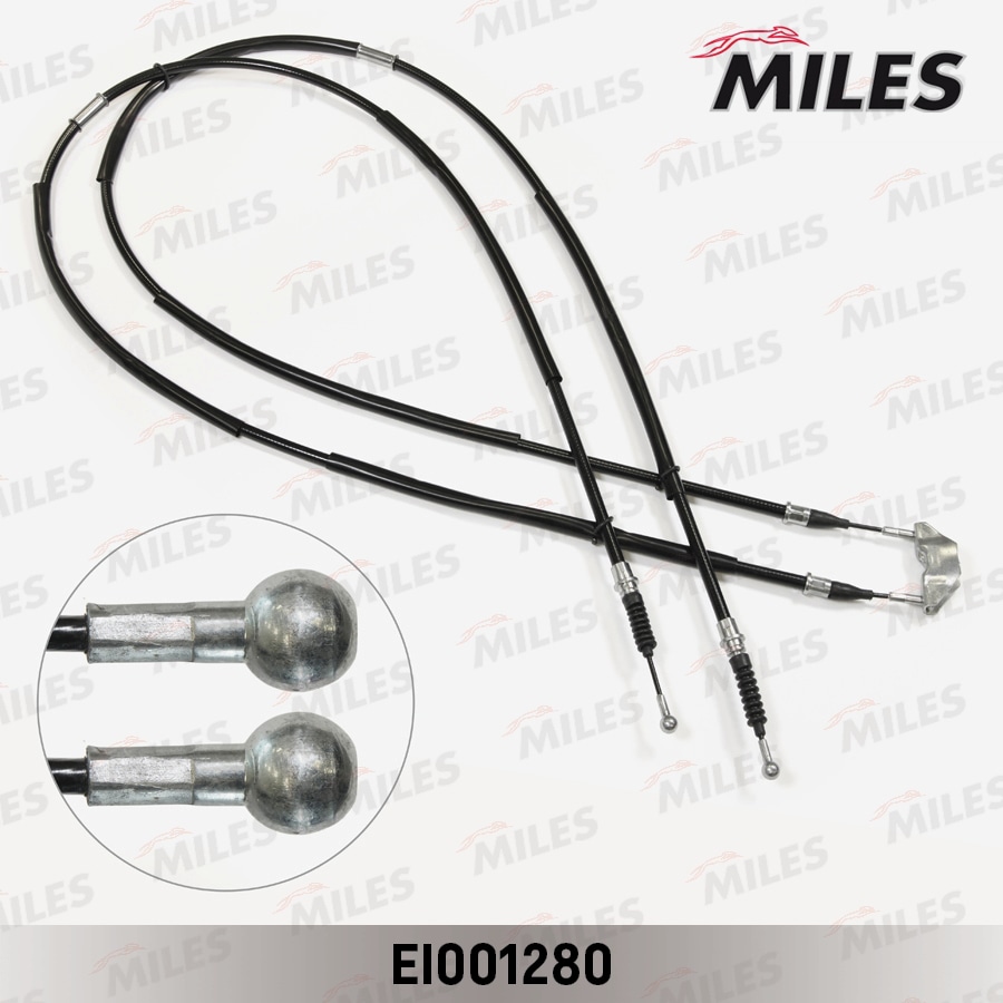 MILES EI001280 Трос стояночного тормоза ZAFIRA B EI001280