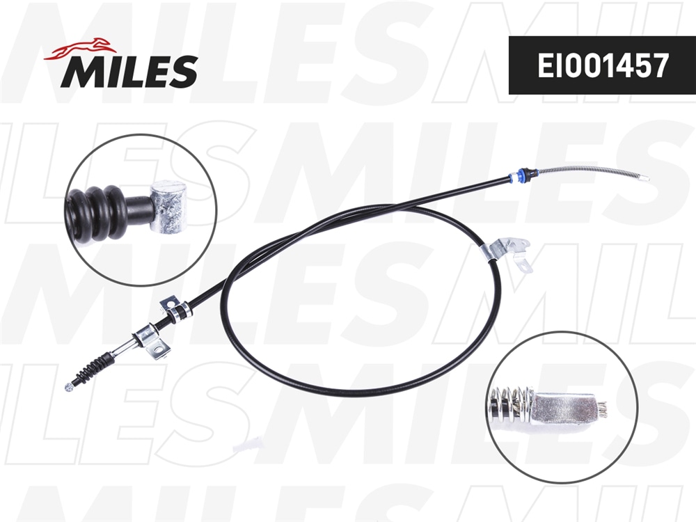 MILES EI001457 Трос стояночного тормоза правый COROLLA E12 04-06 EI001457