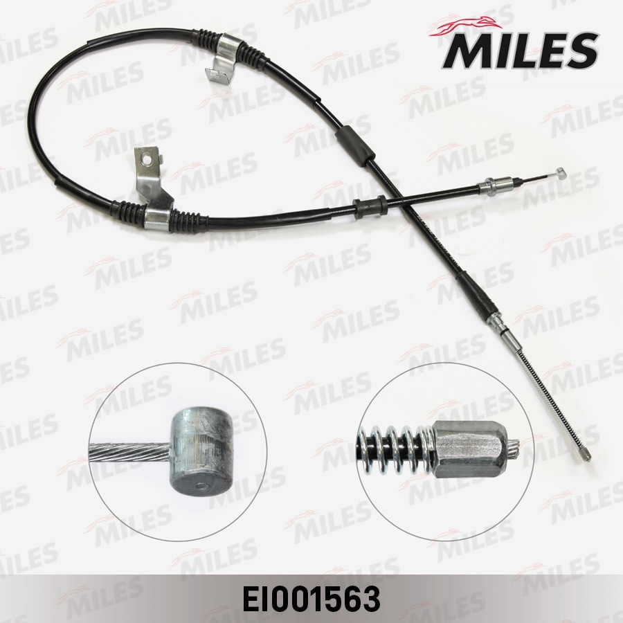 MILES EI001563 Трос стояночного тормоза Chevrolet Lacetti/NUBIRA 04- правый