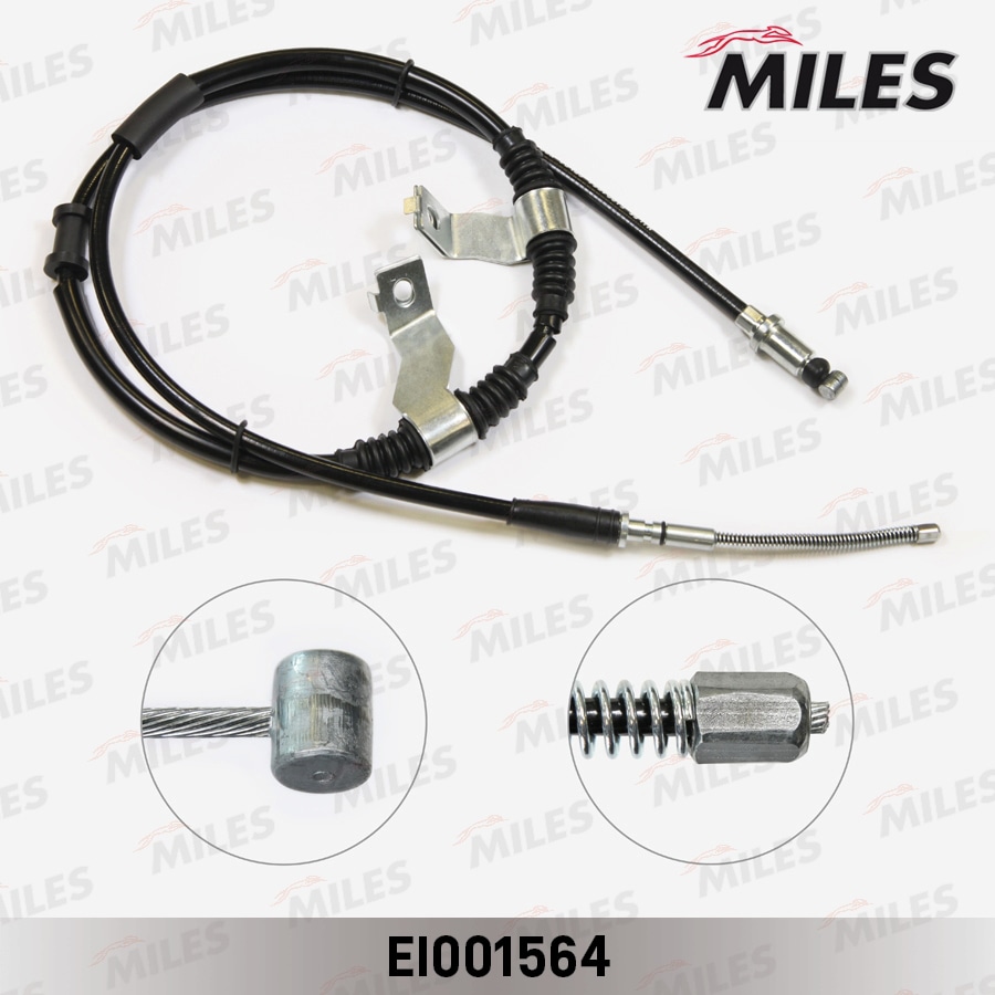 MILES EI001564 Трос стояночного тормоза левый Chevrolet Lacetti/NUBIRA 04- EI001564