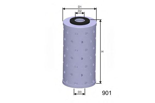 MISFAT c059 Топливный фильтр купить в Самаре