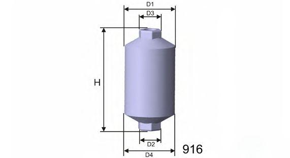 MISFAT e506 Топливный фильтр