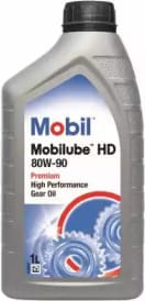 MOBIL 142132 Mobil mobilube hd 80w90 (1l) масло трансмис. минер. api gl 5