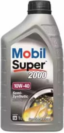 MOBIL 150017 Mobil super 2000 x1 10w40 (1l) масло моторное полусинт. api sn plus, acea a3/b3, mb 229.1 купить в Самаре