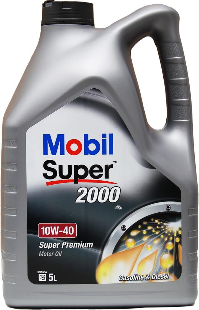 MOBIL 150563 Mobil 10w40 (5l) super 2000 x1 масло моторное api: sl/sj/cf: acea: a3/b3 (полусин.) купить в Самаре