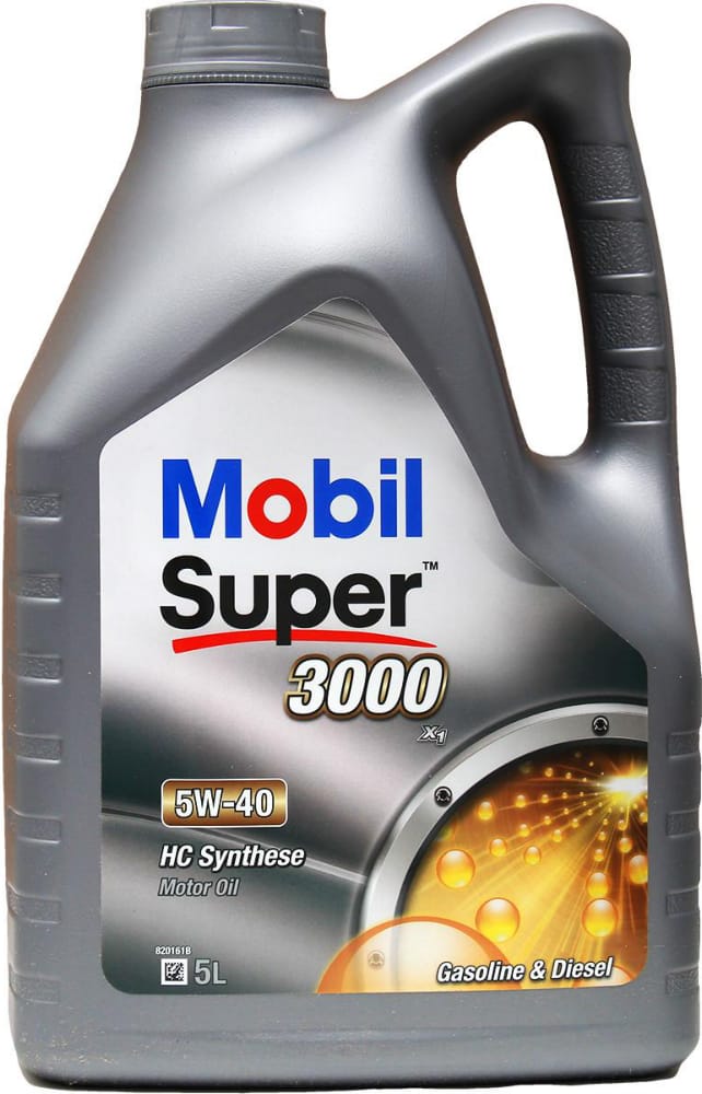 MOBIL 150565 Масло моторное super 3000 x1 5w 40, 5л
