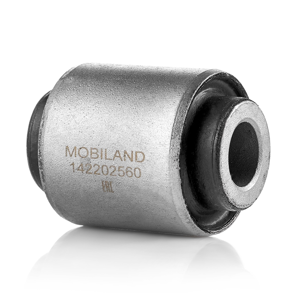 MOBILAND 142202560 Сайлентблок рычага поперечного заднего нижнего для а/м NISSAN QASHQAI/QASHQAI 2 I (J10,NJ10,JJ10E),