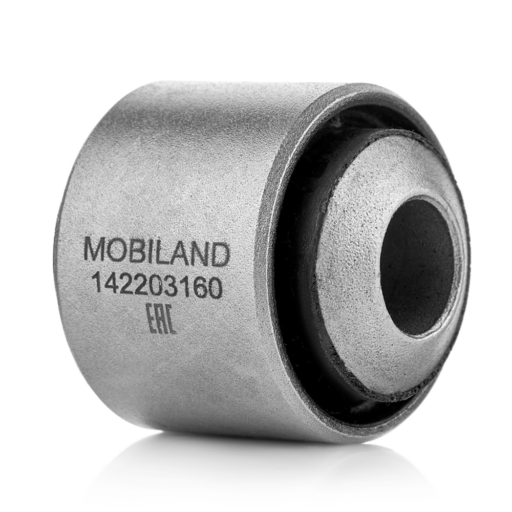 MOBILAND 142203160 Сайлентблок (внешний) тяги поперечной задней VW TOUAREG (7LA, 7L6, 7L7), TOUAREG (7P5, 7P6)