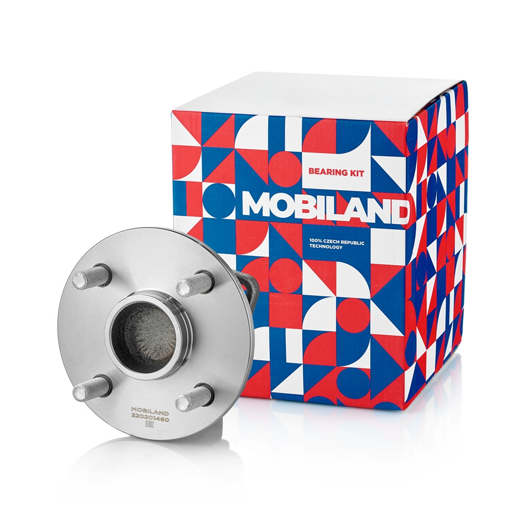MOBILAND 220201460 Ступица колеса задняя TOYOTA COROLLA ( E12 ) [с интегрир. датчиком ABS]