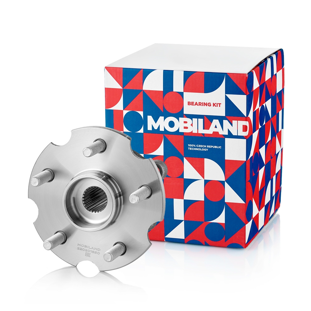 MOBILAND 220201850 Ступица колеса задняя TOYOTA RAV 4 III ( A3 ), RAV 4 IV ( A4 ) [4WD с кольцом ABS]