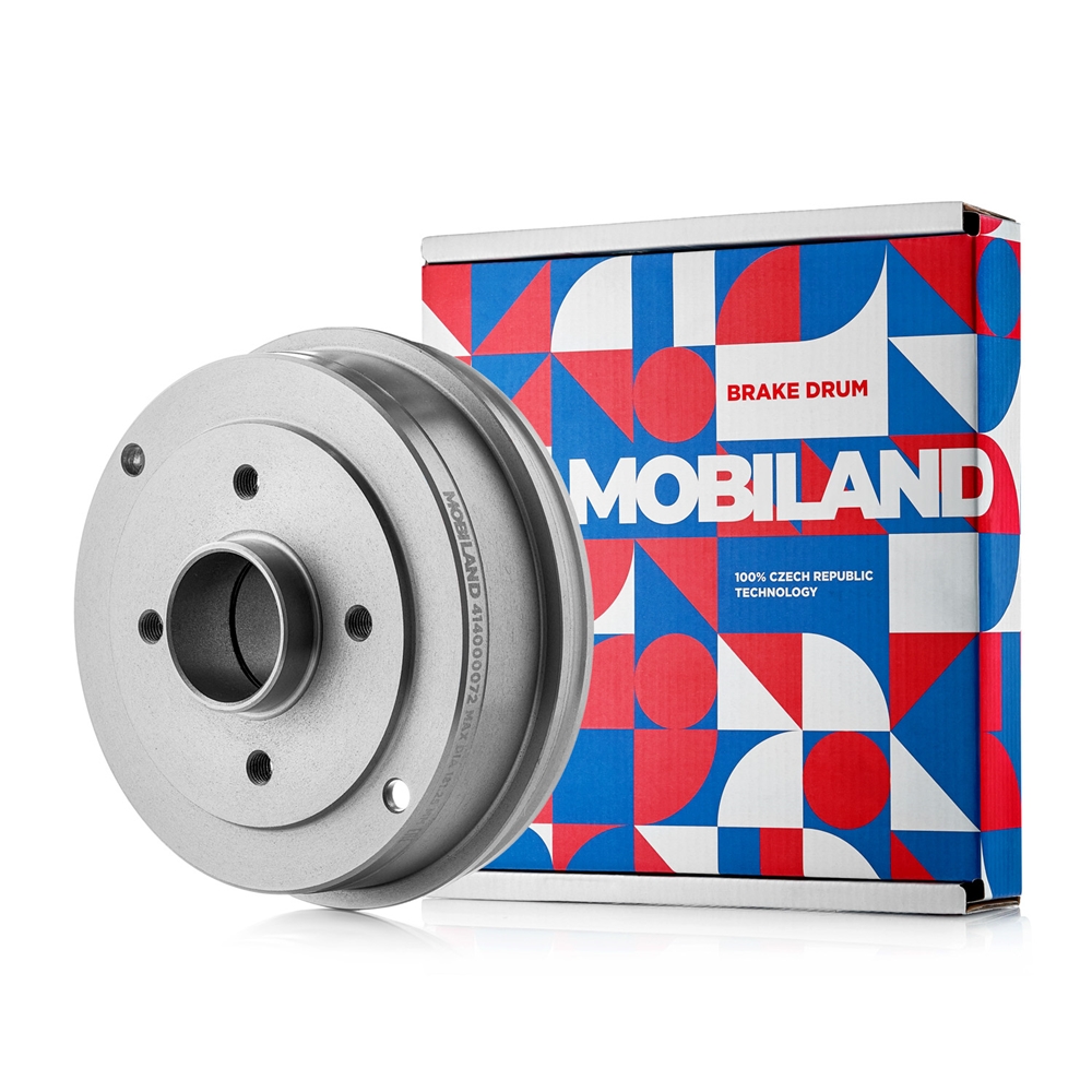 MOBILAND 414000072 Барабан тормозной RENAULT LOGAN I (LS ) без ABS  CLIO II (BB , CB ), TWINGO I (C06 ), D180мм